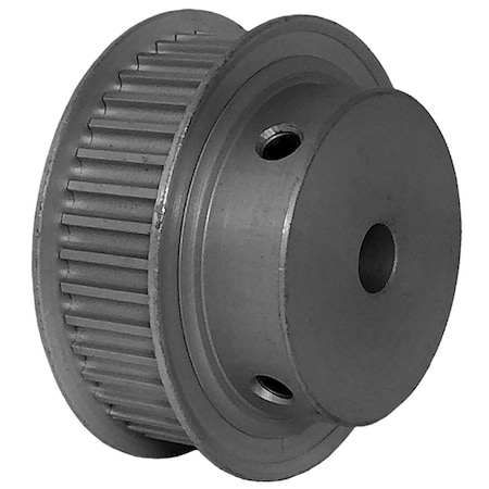 B&B Manufacturing 40-3M09M6FA6, Timing Pulley, Aluminum, Clear Anodized,  40-3M09M6FA6